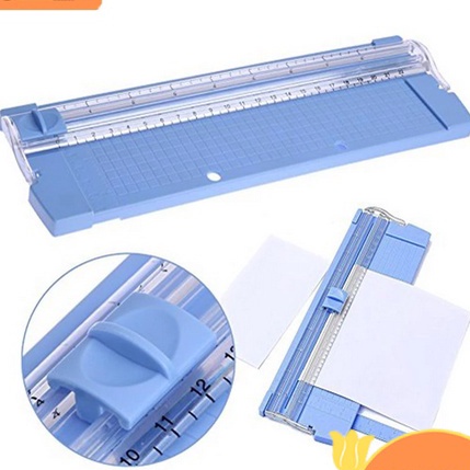 

[C21-☛) Paper Trimmer Cutter A4 F4 A5/Alat Pemotong Kertas Portable Journaling Scrapbook Aesthetic☑!