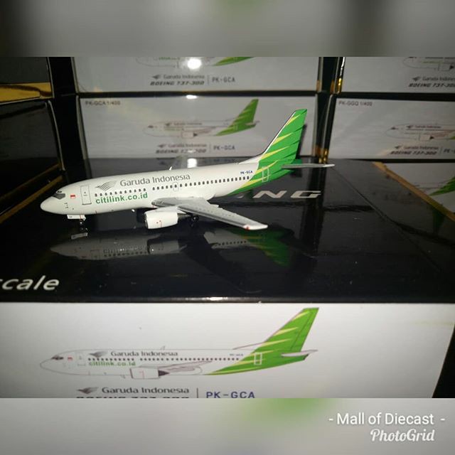 ✨New Citilink Boeing 737-300 Pk-Gca Pandamodel 1:400 Bisa Gojek
