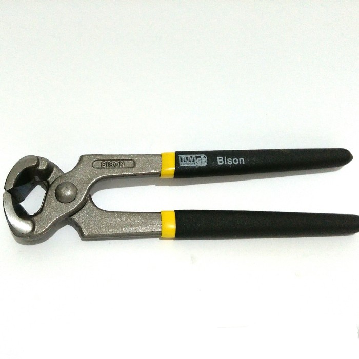 BISON Tang Catut / Kakak tua 8" Bison Kepala Besar - Carpenter Pincers