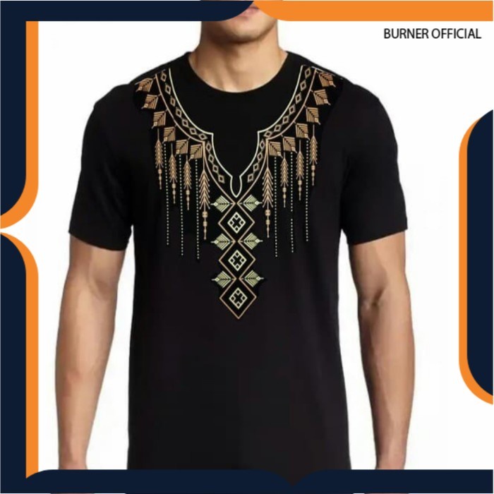 Sorban BAJU MUSLIM KOKO SORBAN CORAK GL 3D / KAOS lebaran distro batik polos(O4P0) Sorban Pria Dewas