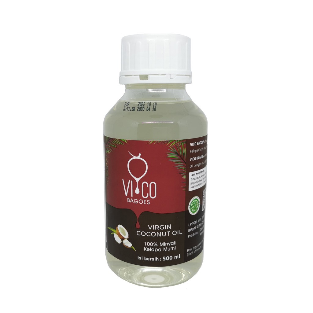 

Vico Bagoes Vco Virgin Coconut Oil, Nyak Kelapa 500Ml