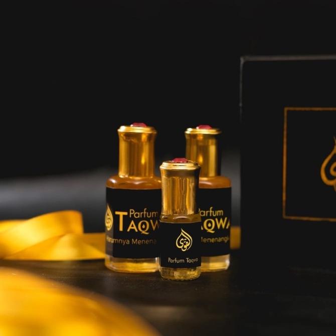 Parfum Taqwa Jafaron Merah | Parfum Sholat Jafaron Merah 12ml