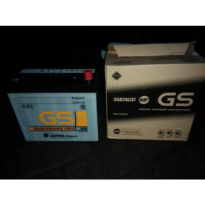 Accu / Aki Mobil GS MF 55B24LS star