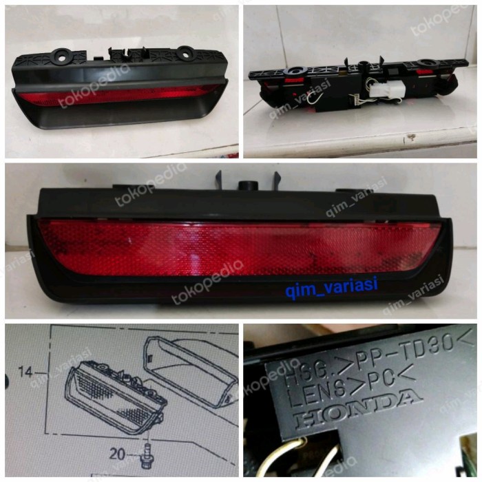 TERMURAH Lampu Stop Rem Led Bagasi Honda Jazz Ge8 GE 8 2012 2013