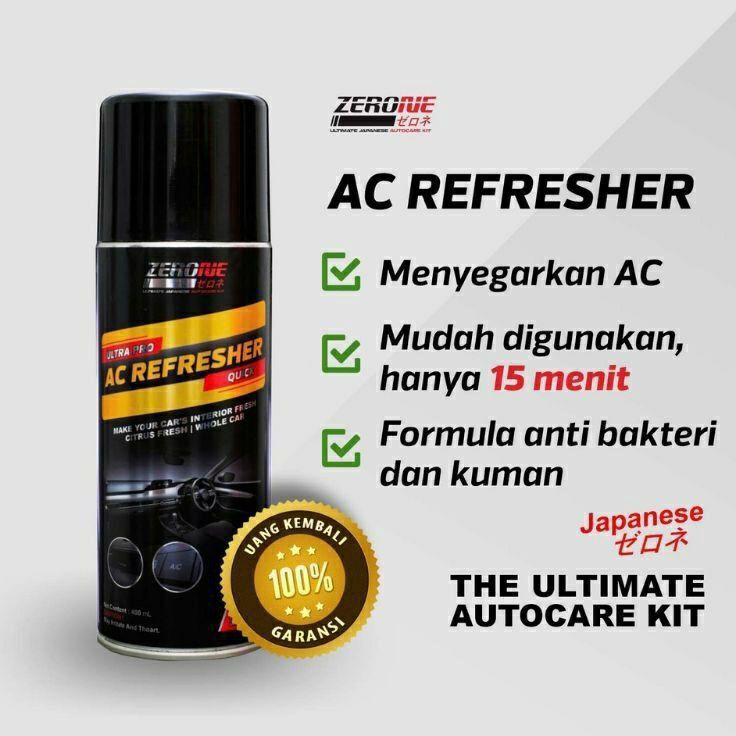 Termurah Zerone Japan Pembersih Ac mobil TERLARIS Refresher ORIGINAL