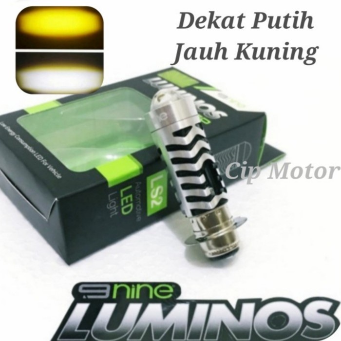 LAMPU LED LUMINOS H6 HONDA BEAT VARIO SUPRA SCOOPY REVO BLADE