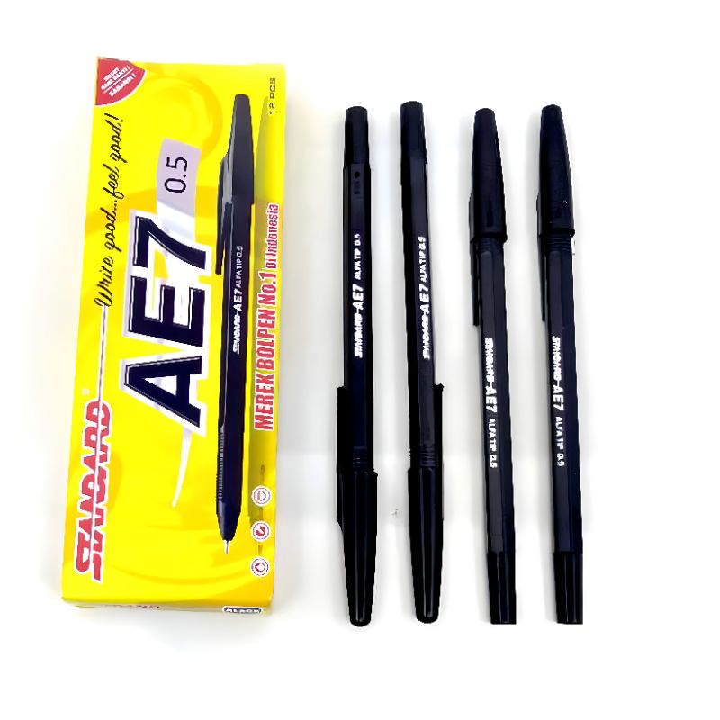 

Standard Pulpen Ball Pen Pena AE7 0.5 - HITAM