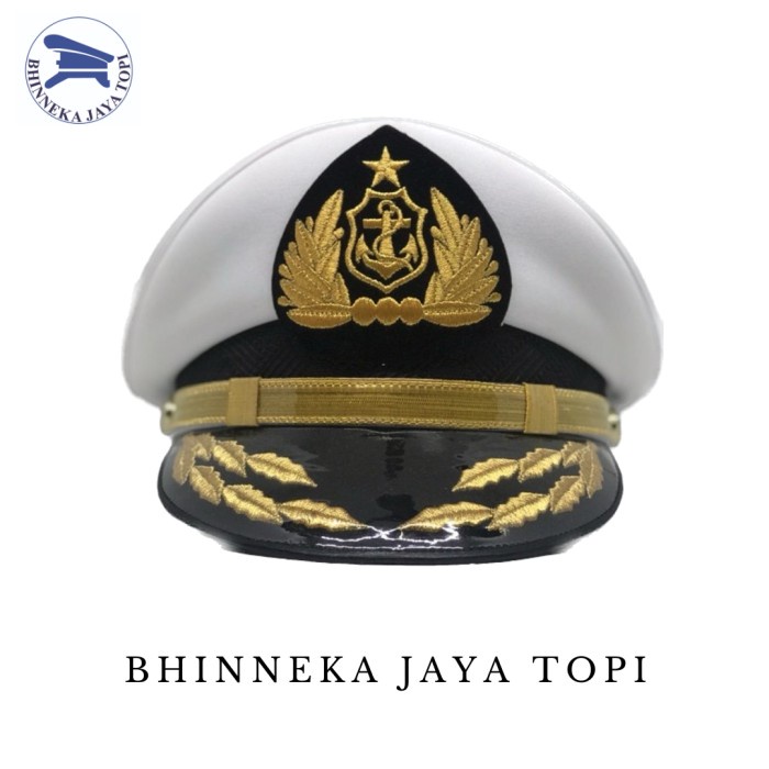 TOPI PET PELAYARAN/ PELAUT/ TARUNA/ ANGKATAN LAUT