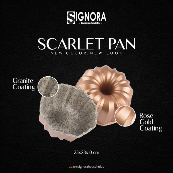 

✅Termurah Signora Scarlet Pan Loyang Premium Pan Cake Kue Diskon