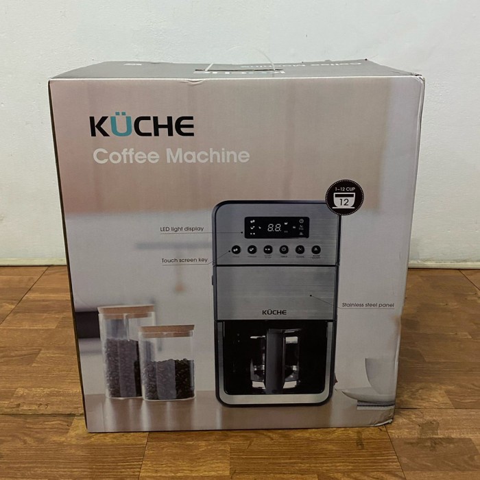 [New] Alat Mesin Kopi Kuche Coffee Machine Coffee Maker Automatic K198 Bisa Gojek