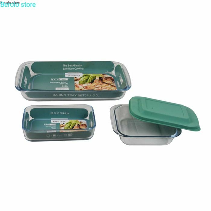 

✅Termurah Set 4 Pcs Loyang Kue - Transparan Terbatas