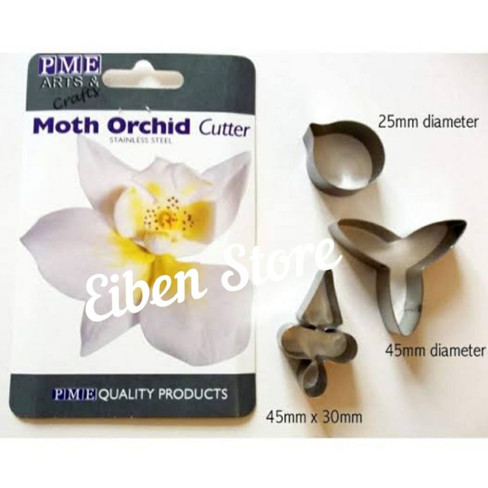 

✅Termurah Pme Moth Orchid Flower Petal Cutter Fondant And Gumpaste Set-3 Bisa Sameday