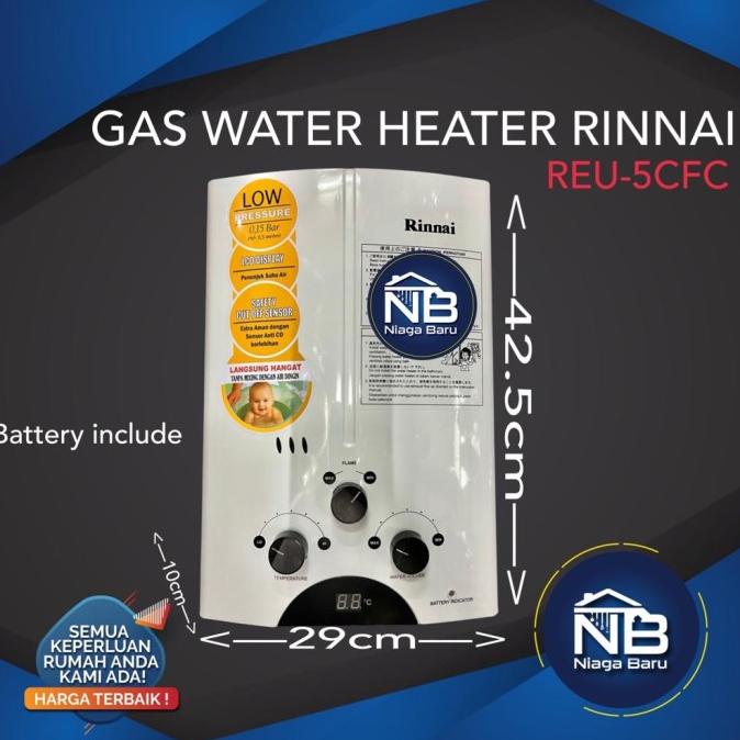 Rinnai Water Heater Gas Reu-5Cfc Water Heater
