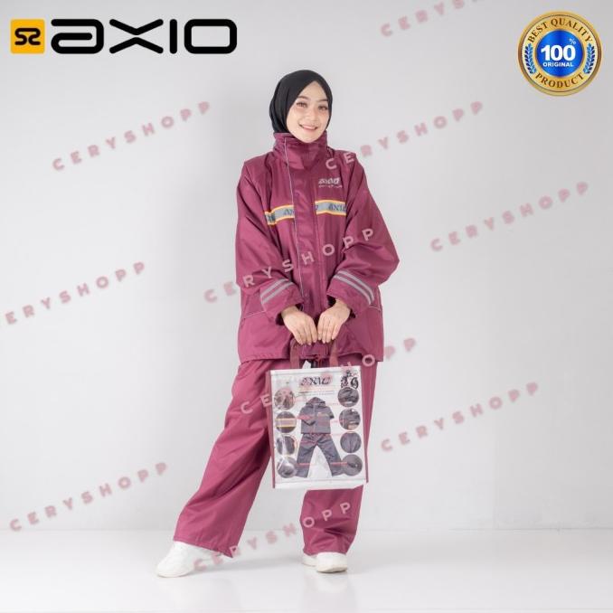 Terbaik Jas Hujan Axio Original Europe 882 Xl,Xxl,Xxxl Terbaik