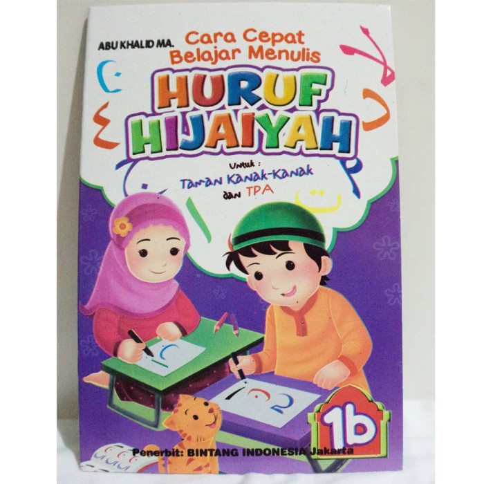 

Buku Aktifitas Mini - Cepat Belajar Menulis Huruf Hijaiyah 1B