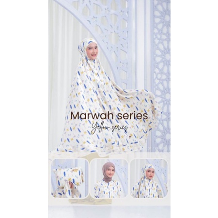 Mukena Travel 2in1 Marwah Cottonrayon/ Moschahijab / Telengkung
