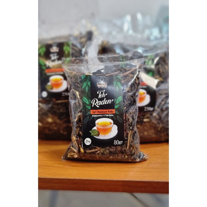 

TBVP7246 Stok terbaru Teh Raden (Racikan asli Solo) 4PCS (80gr x 4) teh angkringan solo teh wedangan solo teh solo