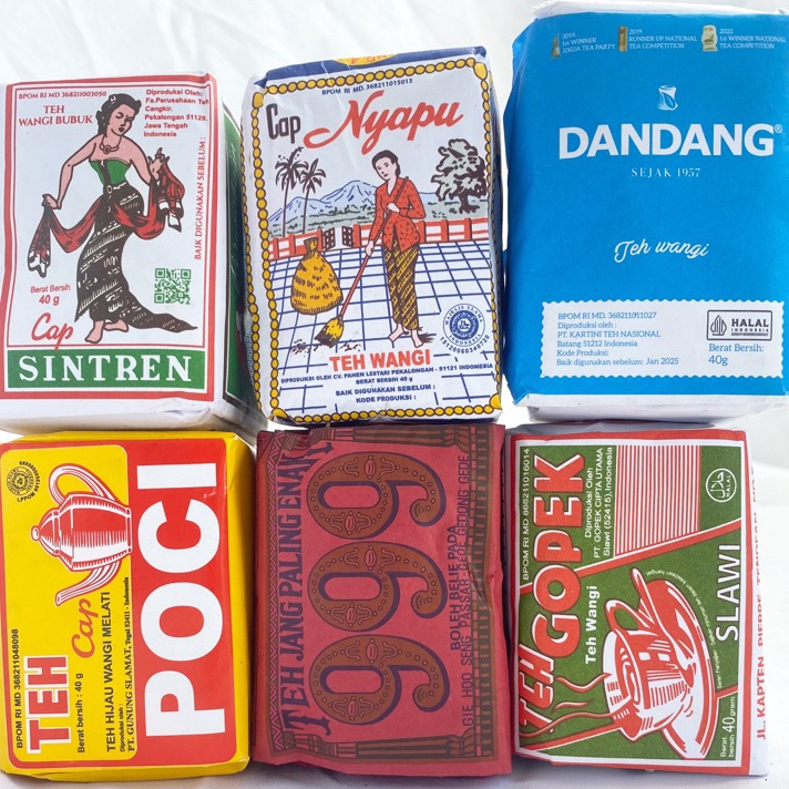 

DPJG8173 TEBUS MURAH Teh Tubruk 6 paket Khas Wedangan Solo