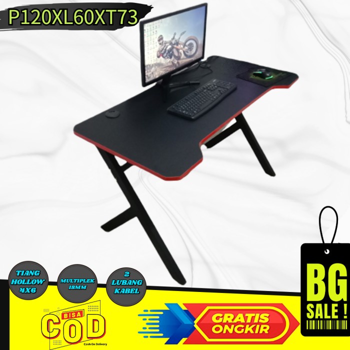 Meja Komputer Gaming/Meja Komputer Minimalis/Meja Kerja Murah