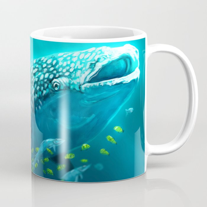 Ocean Gentle Giant - Mug Kopi Hiu Paus