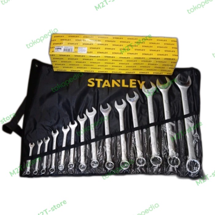 Kunci Ring Pas Set 14Pcs 87-038-3 Merek Stanley Original Best Deal