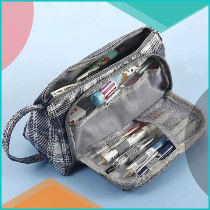 

tas Tempat Pensil Pencil dompet Case Pouch Stationery - YN317 20JVLZ3 perkakas