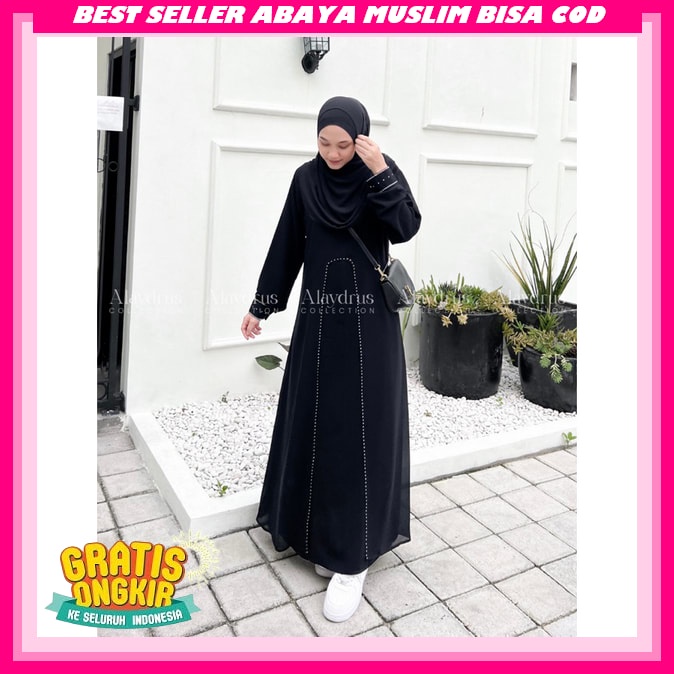 Gamis Abaya Hitam Turkey Gamis Dress Arab Premium Gamess Wanitaa Abaya Turkey Premium Ori  Syari Gam