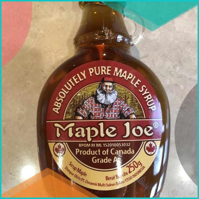 

Maple Joe Syrup Pure Original 250gr Asli Kanada Sirup Maple Pancake 20JVLZ3 accessories