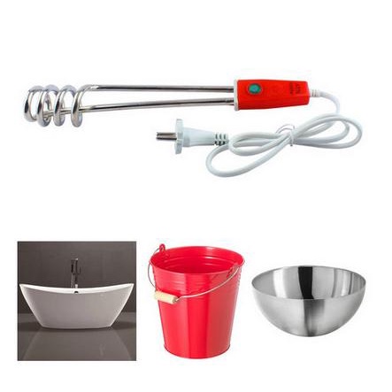 Alat Canggih Water Heater Pemanas Air Bak Kamar Mandi Portable Listrik