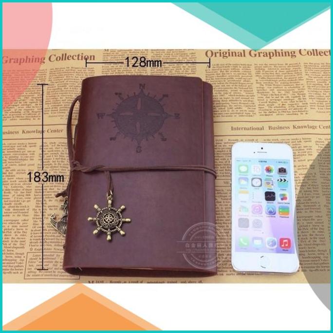 

Buku Catatan Binder Kulit Retro Pirate 20JVLZ3 perkakas