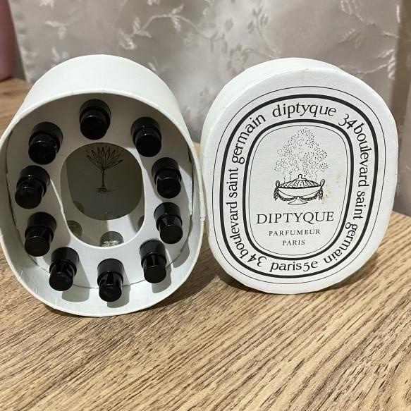 Diptyque Vial Set isi 10pcs Original (Full Box + Sealed + Batch Code)