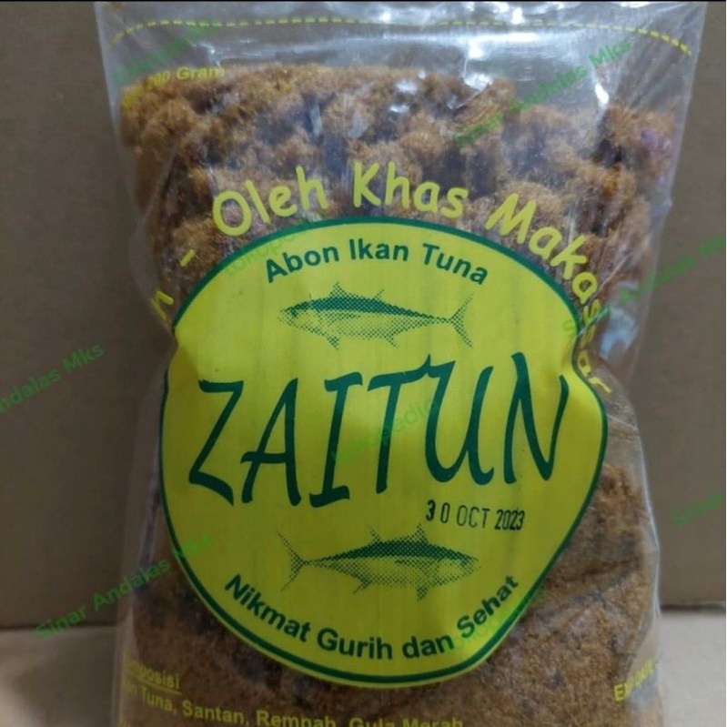 

Abon Ikan Tuna Zaitun Khas Makassar