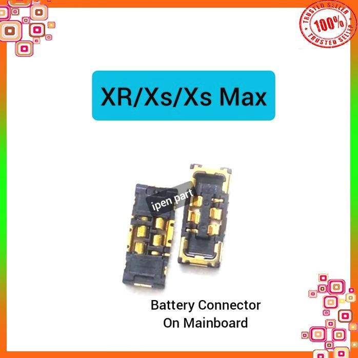 Konektor Baterai Iphone Xr Xs Max Original Connector Battery Di Mesin