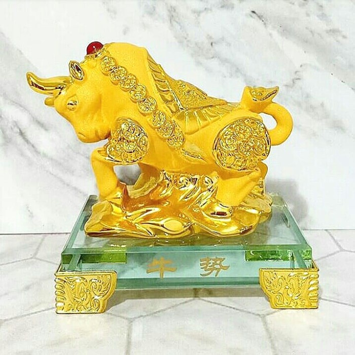 ✅Ready Shio Kerbau/Shio Kebo/Patung Kerbau/Pajangan Kerbau/Kerbau Hoki Berkualitas