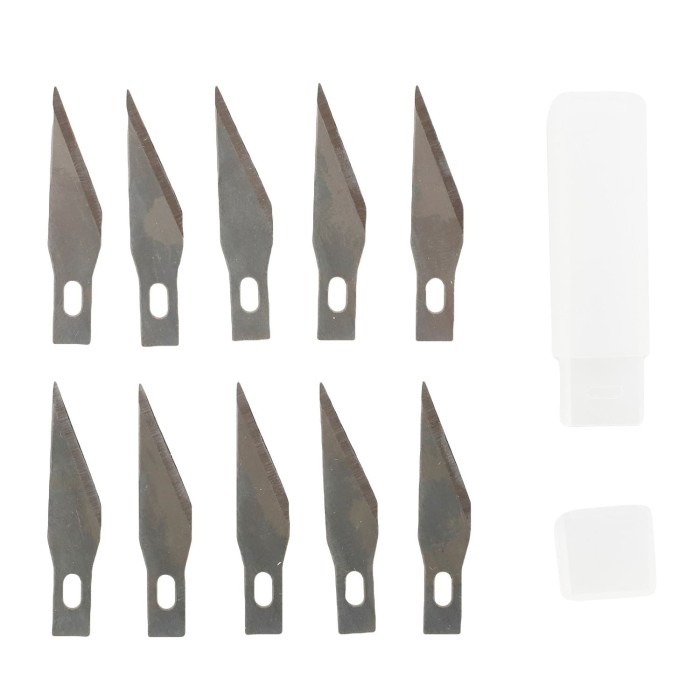 

Refill Blade untuk Pen Cutter - Art Knife FREYA XD119-11 isi 10 pcs
