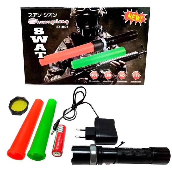Senter Police Swat 8008 / Sx-8008 Berkualitas