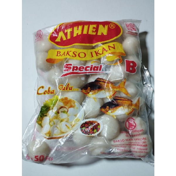 

Baso ikan ATHIEN isi 50 butir berat 680gr