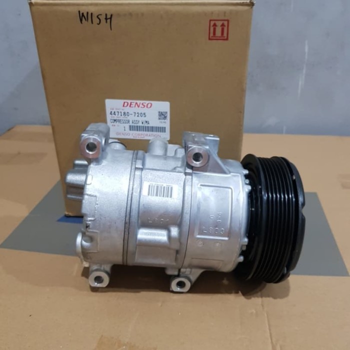 kompresor compresor ac mobil toyota wish merk denso asli best