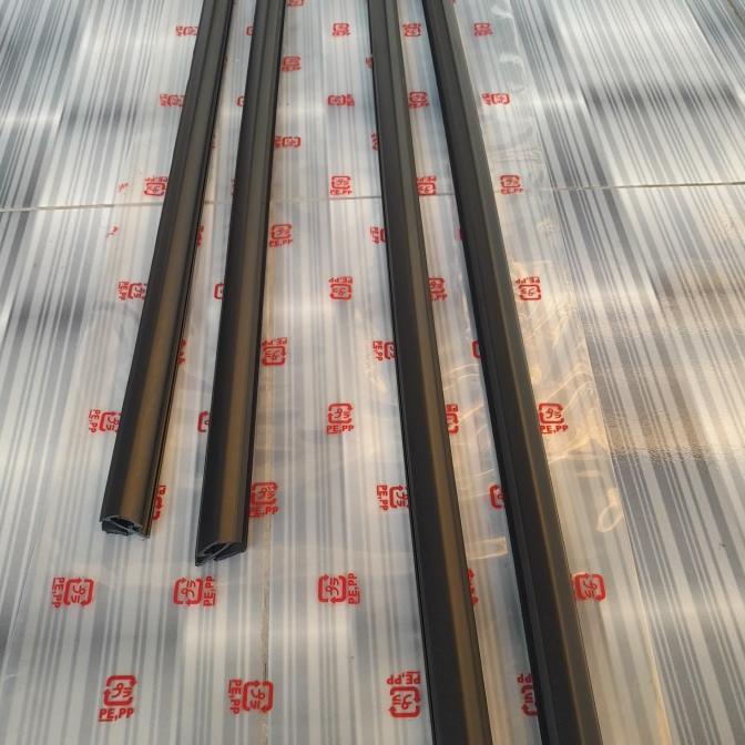 Karet Pelipit Kaca Luar Mobil Honda Jazz 2008-2013 Hrgset 4 Pintu Ori