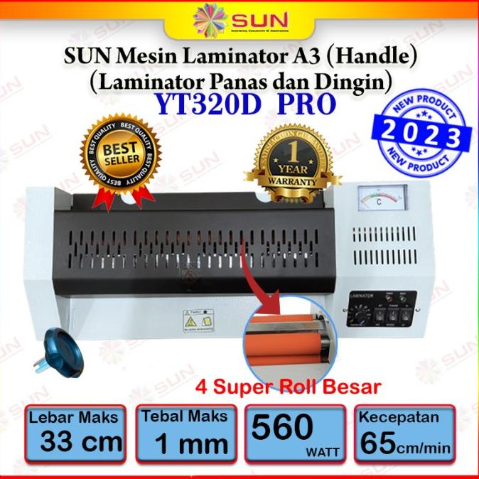 

Mesin Laminating Laminator 32 Cm dengan Handle