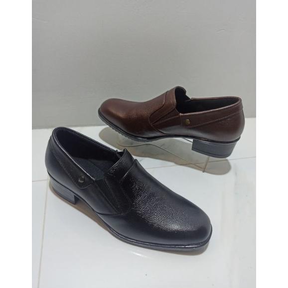 Scorpion Sepatu Semi Boot wanita bahan Kulit asli 2752 Hitam