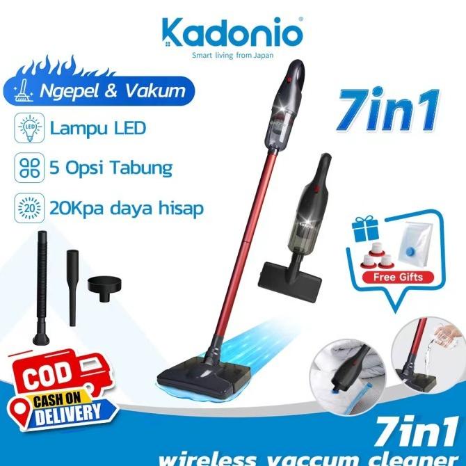 Kadonio Kadonio Vacuum Cleaner 7 In 1 Penyedot Debu Wet/Dry Penyedot Rotiawanshop