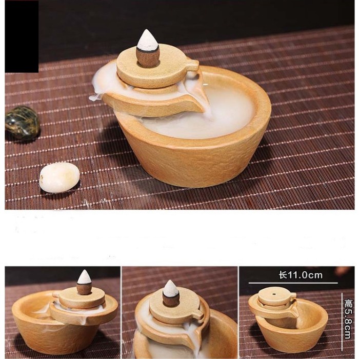 Promo Tempat Bakar Dupa / Hiolo Hio Arus Balik Asap Ke Bawah Backflow Terbaru