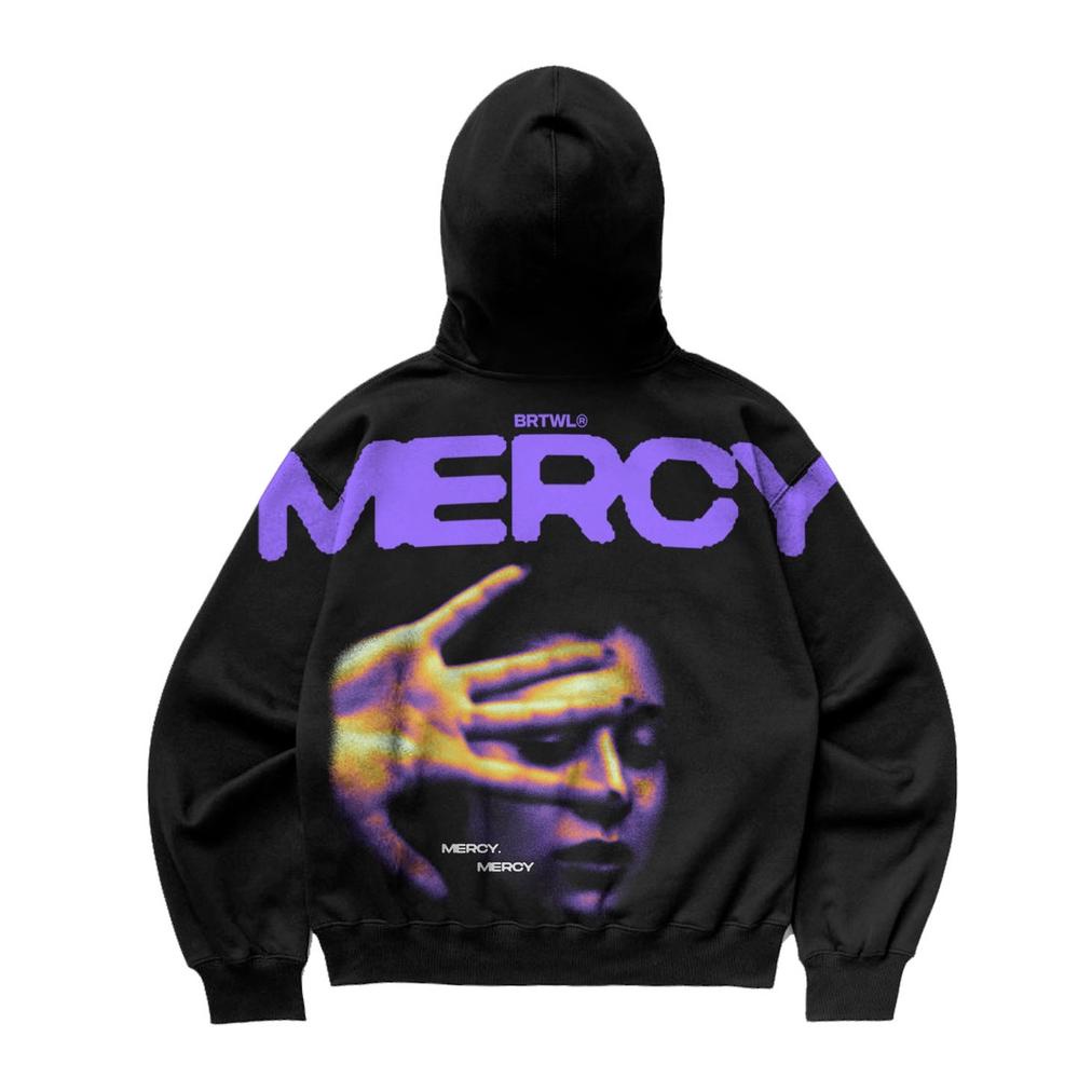 Terlaris BRTWL | HOODIE BOXY OVERSIZE | MERCY 5jeruk