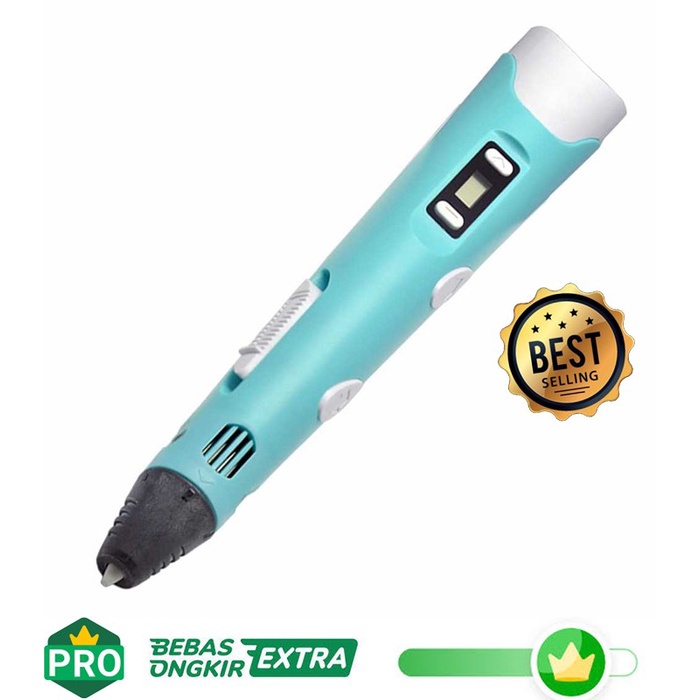 

Pena Magic 3D-Pen2 - Drawing Printer With 9 Meter Pla Filament - Dw-G2 Terbaru