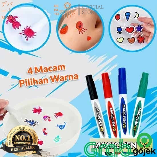 

Magic Pen V3 /Sail Drawing V3 Isi 8Pcs Chpper Dp Terbaru
