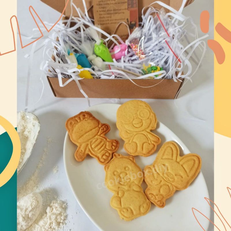 

Diy Cookies Kit Pororo Cookies Decoration Hampers Cookies Cookies Hampers Cookies Ity