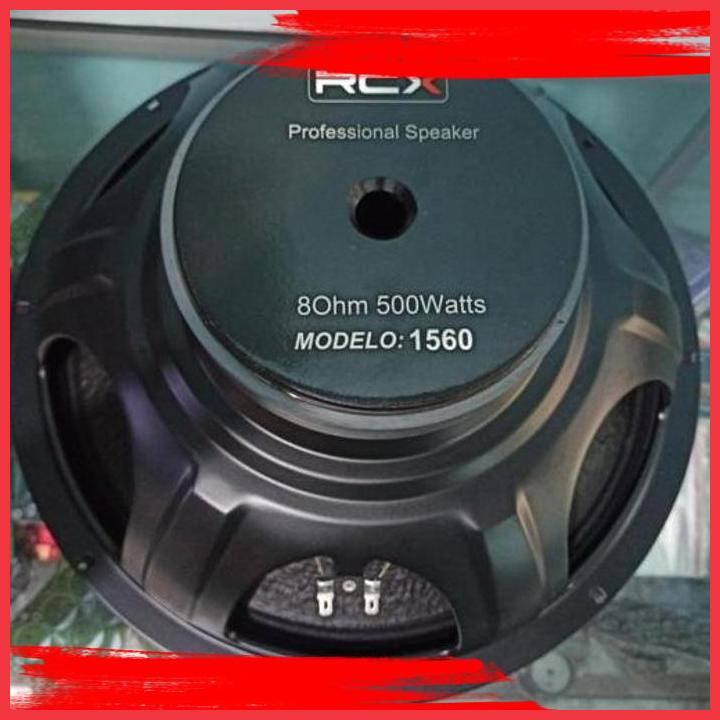 (mas) speaker rcx 1560 500w mid low 15 inch mantap 15inch
