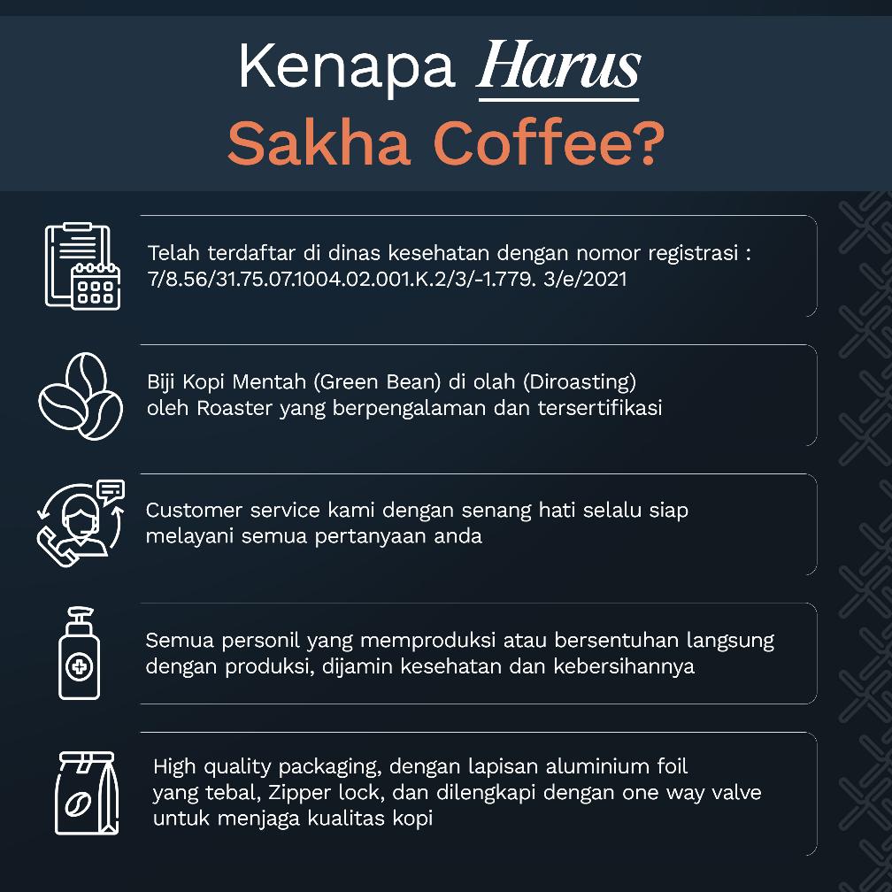 

| sakha coffee kopi arabika java ijen arabica coffee roast beans 100 gram biji bubuk