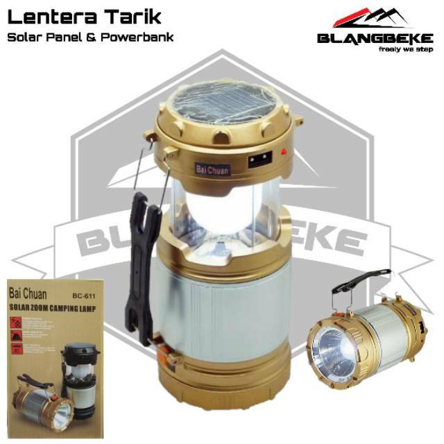 Lentera Camping Lampu Tenda Lampu Emergency Charger Dan Baterai